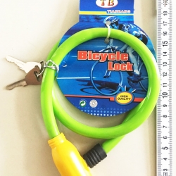 ล็อคจักรยานสีหวาน+กุญแจ 2 ชิ้น
