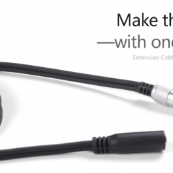 ขาย FiiO RC-UX1 สายต่อเพิ่มความยาว 1 เมตรแบบ 3.5mm Extension Cable สำหรับหูฟังทุกชนิดที่ใช้แบบ 3.5mm !!