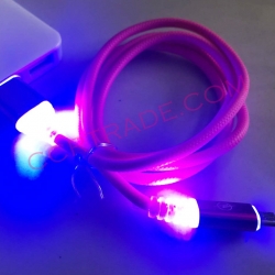 สายชาร์ทซัมซุง 1 ม. มีไฟถุง 14 ซม.