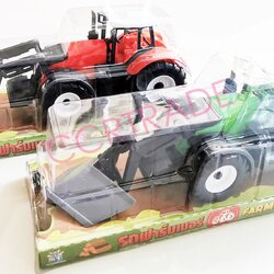 รถทำฟาร์มสีสด มีลานฝาครอบ 11x32.5 ซม.(1x3)