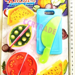 ชุดผักผลไม้ผ่าได้+มีดแผง 25.5 ซม.(งานห้าง)