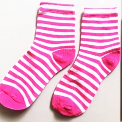 ถุงเท้าผู้หญิงลายขวาง (ข้อเท้า)