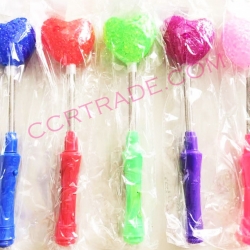 คทาสปริงหัวใจ มีไฟ 3 จังหวะ 23.5 ซม.(มีถ่านในตัว)