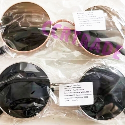 แว่นกันแดดวินเทจ ทรงกลมกล่อง 14.5 ซม.(1x24)