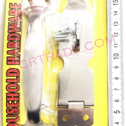 มือจับประตู+สายยูคล้องกุญแจแผง 19.5 ซม.