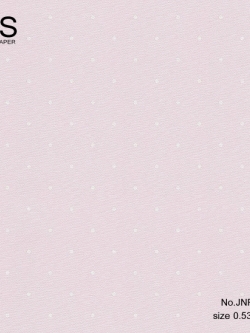 วอลเปเปอร์ ลายจุดสีขาว พื้นสีชมพู No.JNR-F26