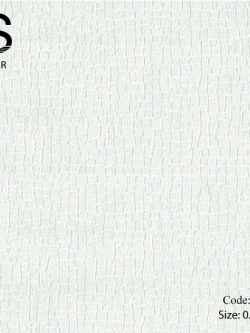 วอลเปเปอร์เทกเจอร์เกร็ดพื้นสีขาวอมสีทอง LA7-M64