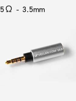 VE Impedance Adapter อะแดปเตอร์เปลี่ยนความต้านทานหูฟัง เพิ่มคุณภาพเสียงให้ดีขึ้น