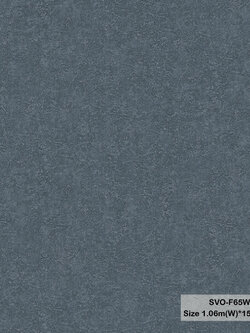 วอลเปเปอร์ลายปูนเปลือย สีฟ้าเข้ม SVO-F65W