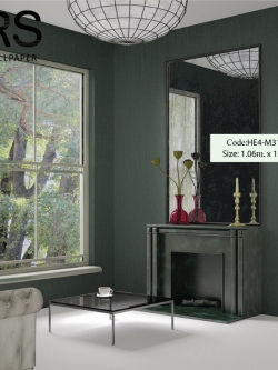 วอลเปเปอร์เทกเจอร์เส้นพื้นสีดาร์คดำ HE4-M31W