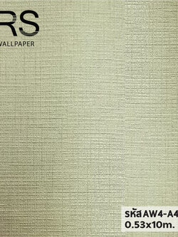 วอลเปเปอร์สีเขียวอ่อน แท็กเจอร์ผ้า มีเหลือบๆเงา AW4-A40