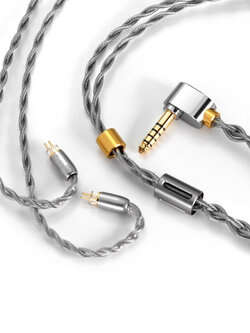 DD BC130A สายอัพเกรดหูฟัง ขั้ว 2 พิน 0.78 แจ็ค 4.4 Balanced