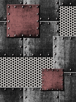 วอลเปเปอร์ ลายแผ่นเหล็ก No.GOD-S43