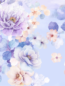 วอลเปเปอร์ภาพดอกไม้ (สั่งผลิต)