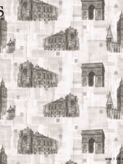 วอลเปเปอร์ ลายตึก SYM-B10W