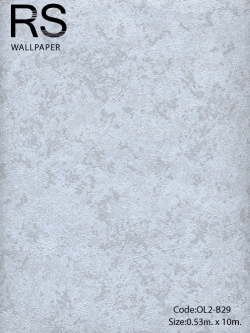 วอลเปเปอร์ลายปูนเปลือยโทนสีฟ้า OL2-B29