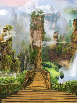 วอลเปเปอร์ภาพน้ำตก (สั่งผลิต)