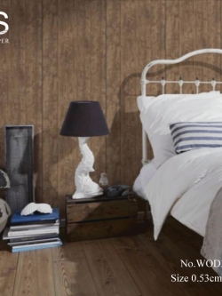 วอลเปเปอร์ลายไม้แผ่นห่าง13.5ซม. WOD3-M13
