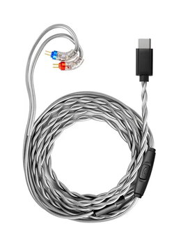 FiiO LS-TC1 สายอัพเกรดหูฟัง OFC โครงสร้าง Litz พร้อมชิปถอดรหัส DSP ในตัว