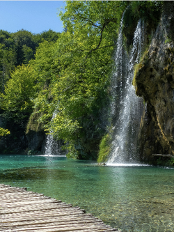 วอลเปเปอร์ภาพน้ำตก (สั่งผลิต)