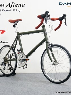 DAHON : DASH ALTENA 2024 จักรยานเสือหมอบพับได้ เฟรมอลูมิเนียม เกียร์ Shimano CLARIS 16 สปีด