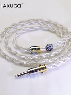 ขาย Hakugei Skyrim สายอัพเกรดหูฟัง 6N OCC Litz + Silver Litz