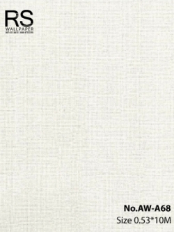 วอลเปเปอร์ลายผ้า พื้นสีขาวผสมเม็ดสีเทา No.AW-A68