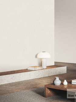 วอลเปเปอร์ลายปูนเปลือย สีน้ำตาลอ่อน MEG-F10W