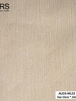 วอลเปเปอร์ สีน้ำตาลแดง ปนกลิตเตอร์สีเงิน AUD3-ML23