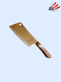 Kiwi Knife มีดKiwi มีดสับกระดูกสแตนเลสกีวี 830 ด้ามไม้ 6"