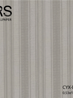 วอลเปเปอร์ลายทาง สีเทา CYX-D69
