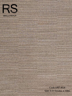 วอลเปเปอร์เทกเจอร์ผ้าสไตล์โมเดิร์นพื้นสีน้ำตาลเข้ม UNT-M24