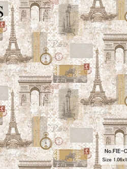 วอลเปเปอร์ ลายตึก No.FIE-C60W