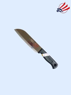 Kiwi Knife มีดKiwi มีดหั่นสแตนเลสกีวี 477 ด้ามดำ 7"