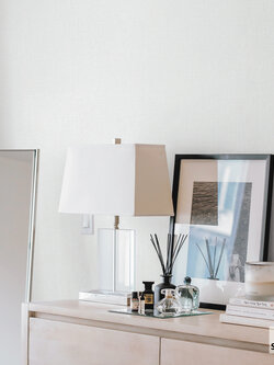 วอลเปเปอร์ สีเทาอ่อนอมฟ้า PLA1-F53W