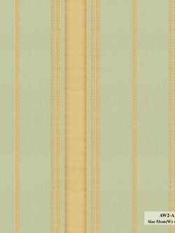 วอลเปเปอร์ลายทาง สีฟ้าอมเทาสลับทอง AW2-A13