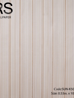 วอลเปเปอร์ลายเส้นโทนสีน้ำตาล ม่วง SUN-K50