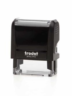 ตรายางหมึกในตัวTRODAT ขนาด 18*47 มม.