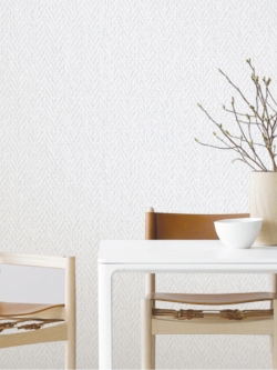 วอลเปเปอร์ลายไม้สานโทนสีขาวเงิน MCO-C51W