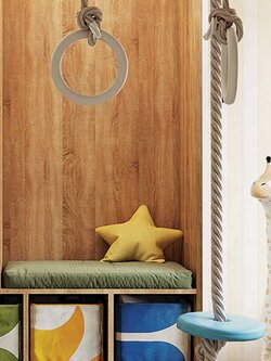 วอลเปเปอร์ ลายทางสีครีมขาว DW-D11W