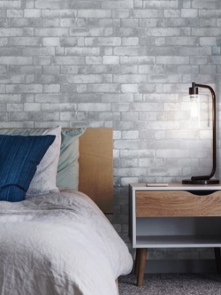 วอลเปเปอร์ลาย อิฐเทา PPL-J62