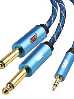 ขาย ERTK สาย 3.5 To 6.35 แบบ 2 หัว สำหรับเครื่องเสียง ประกันศูนย์ไทย