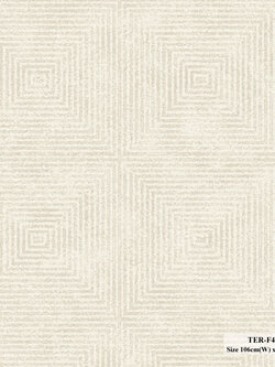 วอลเปเปอร์สไตล์โมเดิร์นกราฟฟิค สีครีมทอง TER-F48W