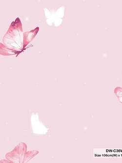 วอลเปเปอร์ห้องเด็ก ลายผีเสื้อ Bling Wing No.DW-C36W