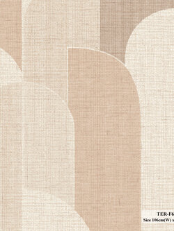 วอลเปเปอร์สไตล์โมเดิร์นสีน้ำตาล เทกเจอร์ลายสาน TER-F64W