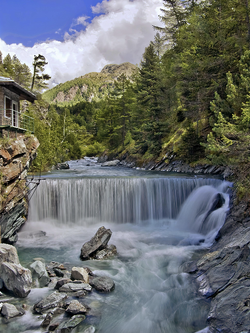 วอลเปเปอร์ภาพน้ำตก (สั่งผลิต)