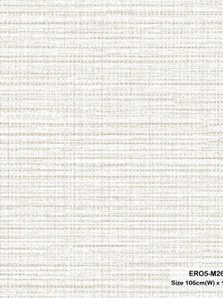 วอลเปเปอร์ลายผ้าสีครีม ERO5-M26W