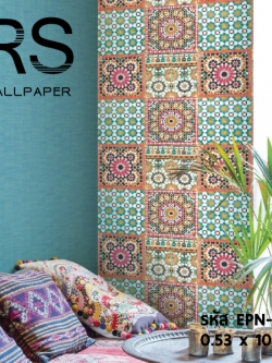 วอลเปเปอร์ลายกระเบื้อง EPN-F81