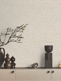 วอลเปเปอร์ลายไม้หวายสานโทนสีทอง MCO-C31W