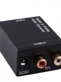 ขาย Optical DAC ตัวแปลงสัญญาณ Optical และ Coaxial เป็น RCA (ขาวแดง)